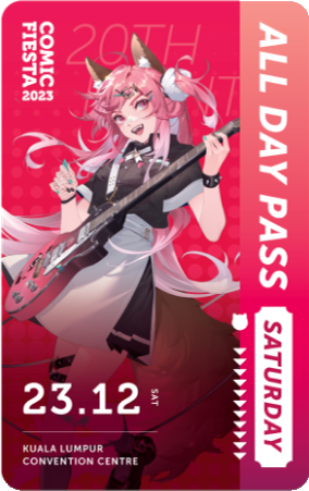 Comic Fiesta 2023 Ticket - Yabaiya